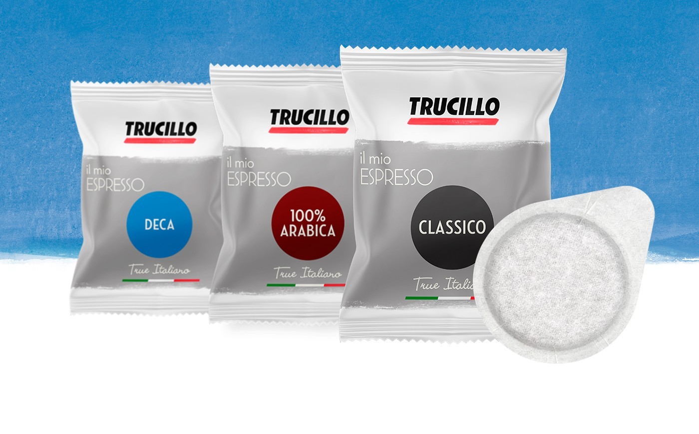 Cialde ESE 44mm  Caffè Trucillo: True Italiano