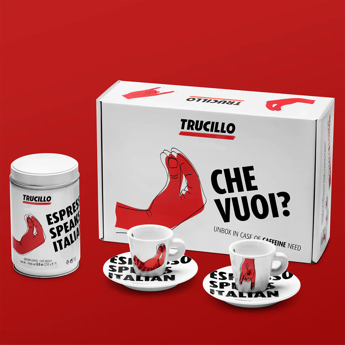 Gift box Espresso Speaks Italian